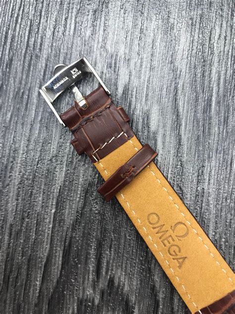 omega watch band 18|genuine omega watch strap 18mm.